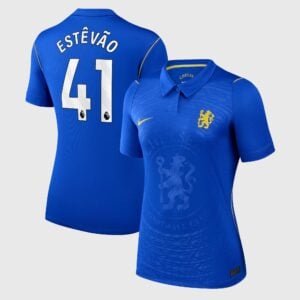 Chelsea Nike Home Stadium Shirt 2026-27 - Womens with Estêvão 41 printing