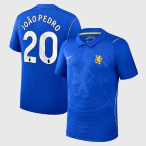 Chelsea Nike Home Stadium Shirt 2026-27 with João Pedro 20 printing