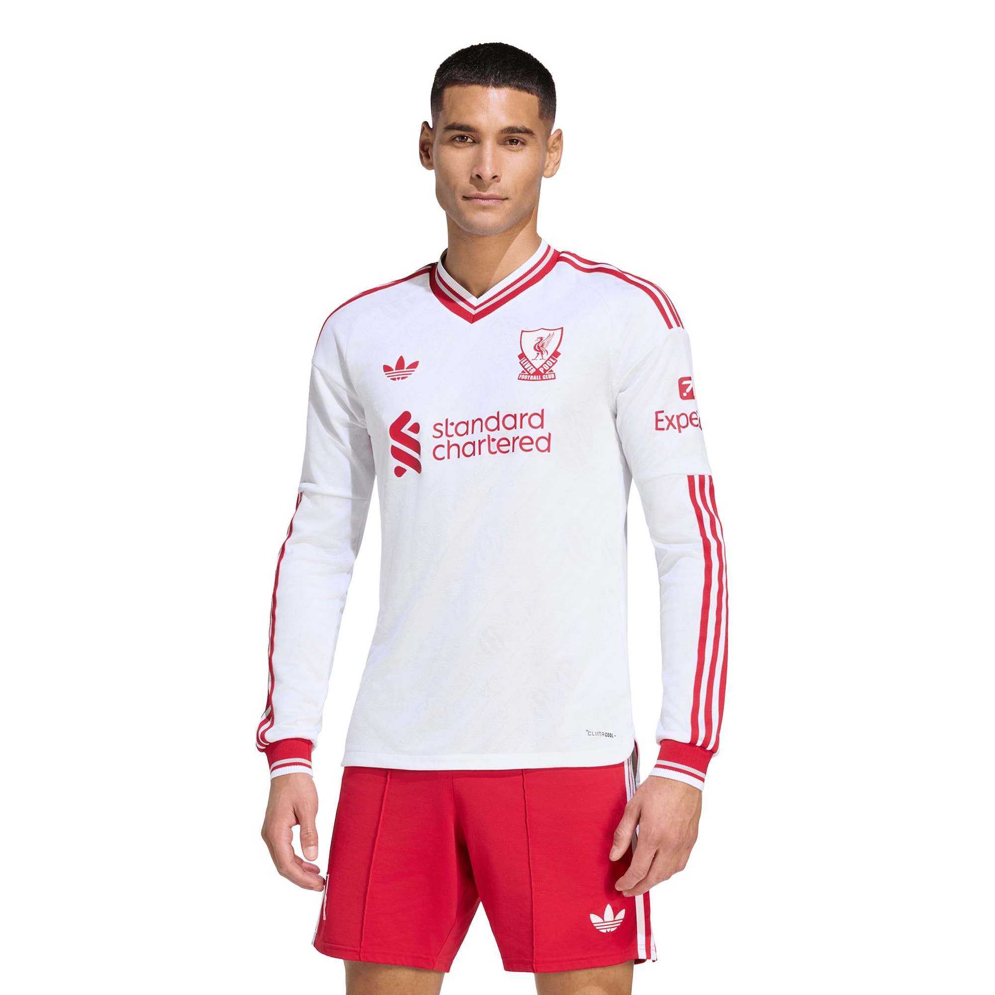 Liverpool adidas Away Authentic Shirt 2026-27 - Long Sleeve