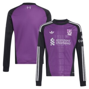 Liverpool adidas Away Goalkeeper Shirt 2026-27 - Kids - Long Sleeve