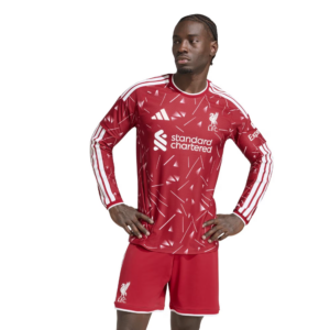 Liverpool adidas Home Authentic Shirt 2026-27 - Long Sleeve
