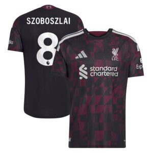 Liverpool adidas Third Authentic Shirt 2026-27 with Szoboszlai 8 printing