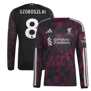 Liverpool adidas Third Shirt 2026-27 - Long Sleeve with Szoboszlai 8 printing