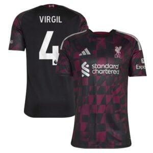 Liverpool adidas Third Shirt 2026-27 with Virgil 4 printing