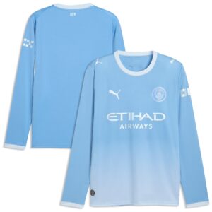 Manchester City PUMA Home Shirt 2026-27 - Long Sleeve