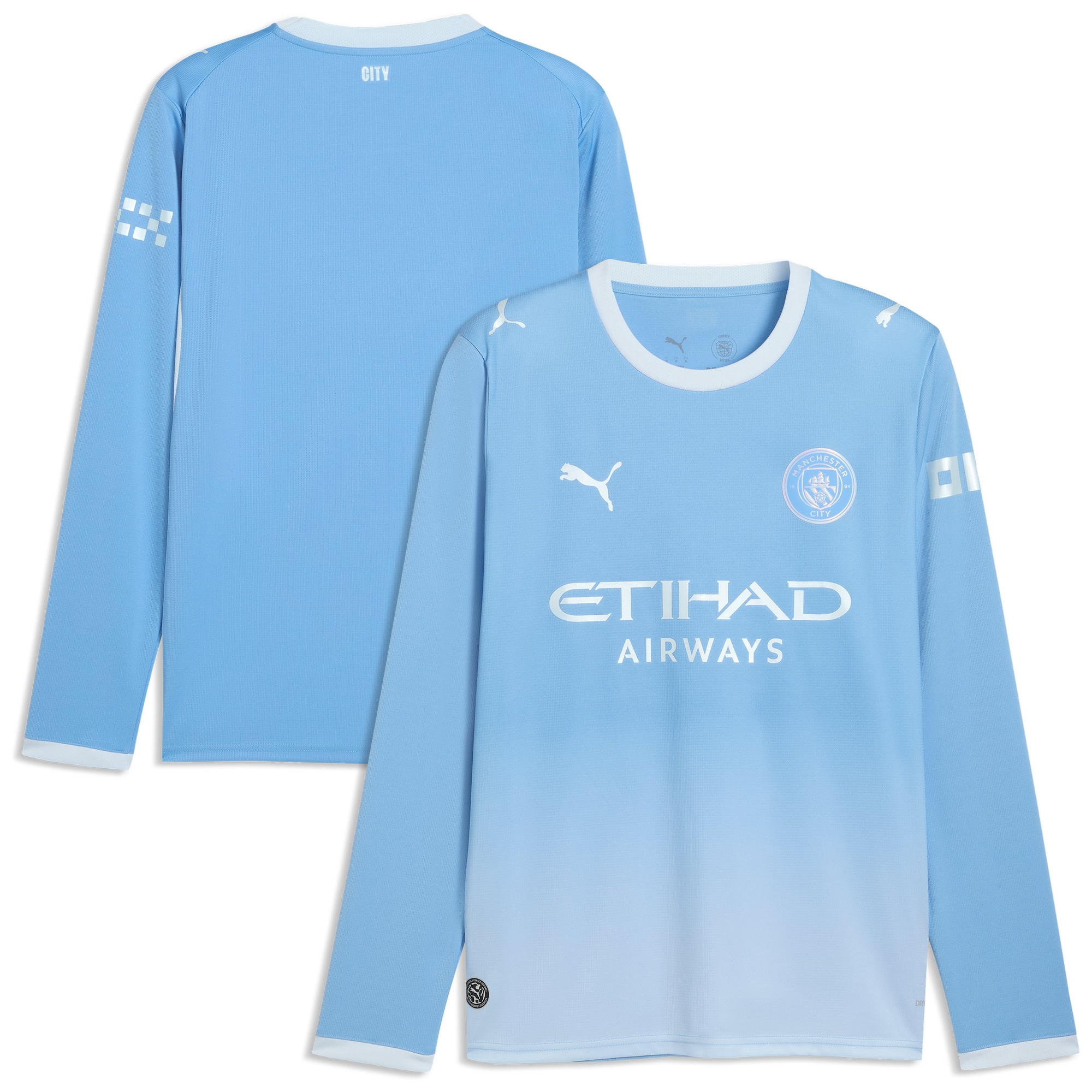 Manchester City PUMA Home Shirt 2026-27 - Long Sleeve