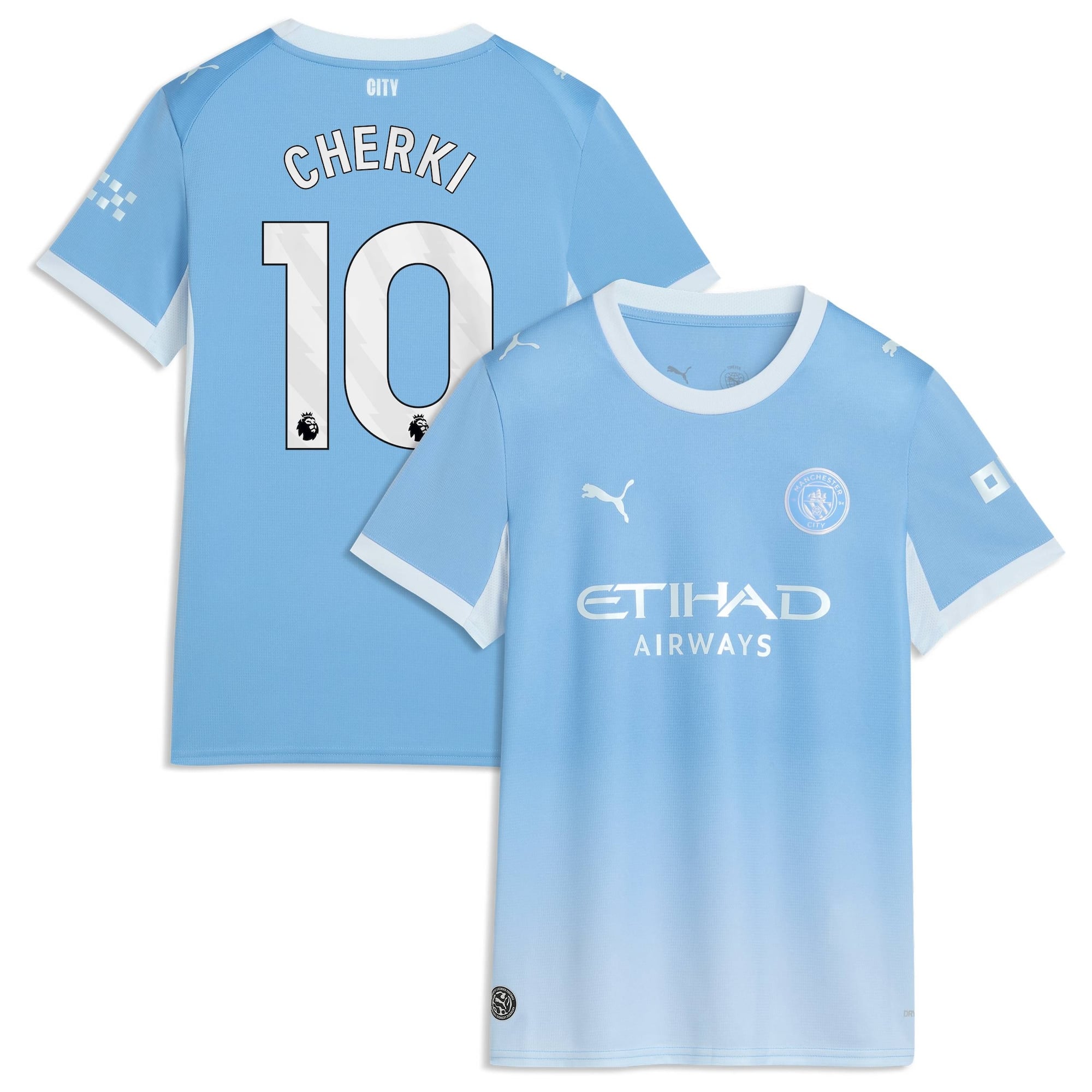 Manchester City PUMA Home Shirt 2026-27 - Womens with Cherki 10 printing