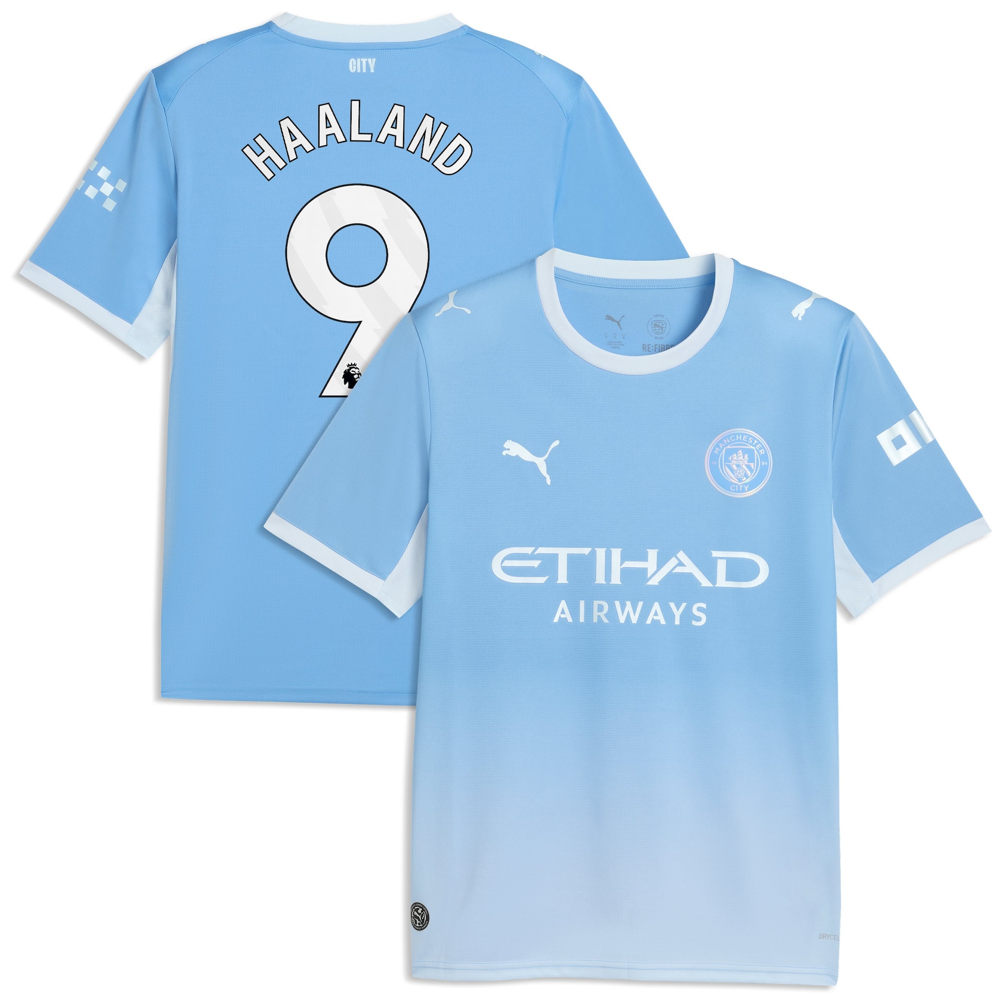 Manchester City PUMA Home Shirt 2026-27 with Haaland 9 printing