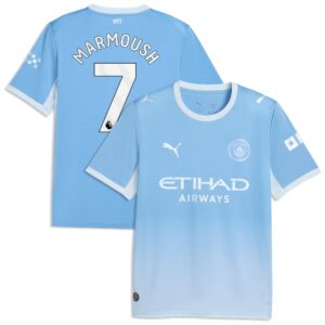 Manchester City PUMA Home Shirt 2026-27 with Marmoush 7 printing