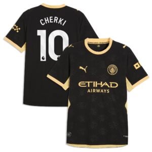 Manchester City Puma Authentic Away Shirt 2026-27 with Cherki 10 printing