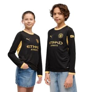 Manchester City Puma Away Shirt 2026-27 - Long Sleeve - Kids
