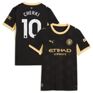 Manchester City Puma Away Shirt 2026-27 - Womens with Cherki 10 printing