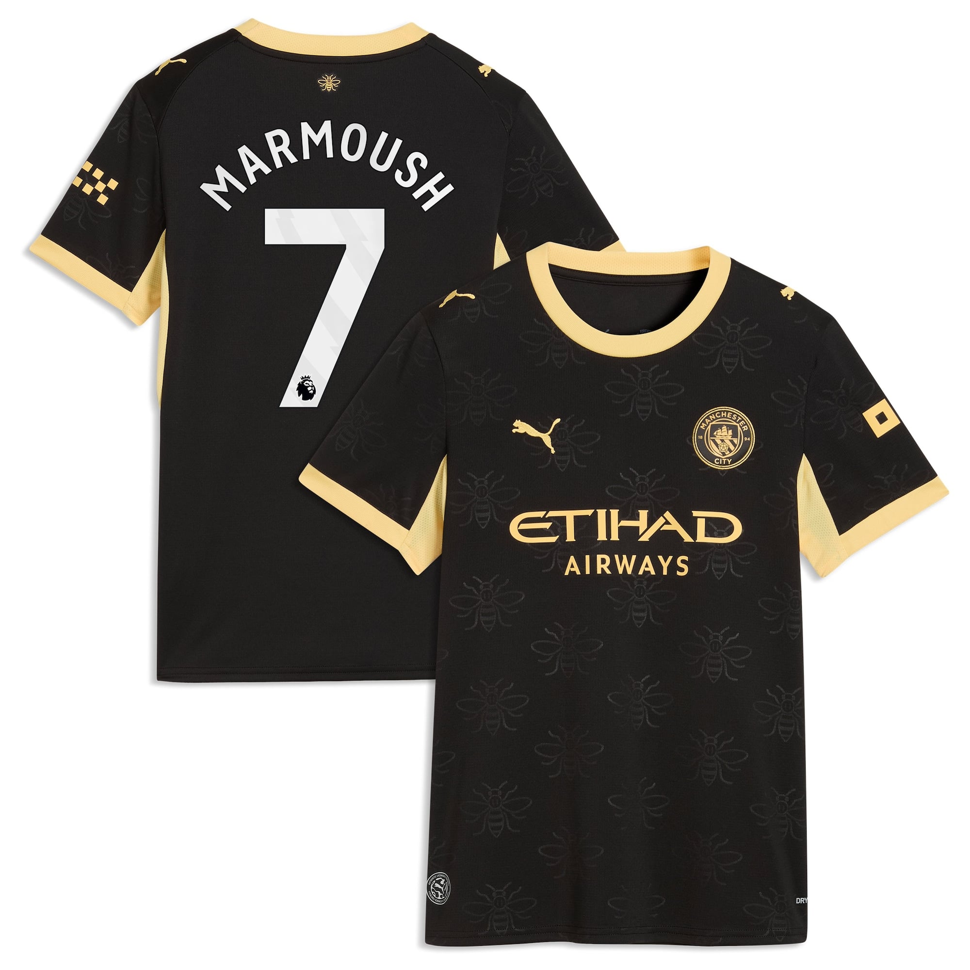 Manchester City Puma Away Shirt 2026-27 - Womens with Marmoush 7 printing