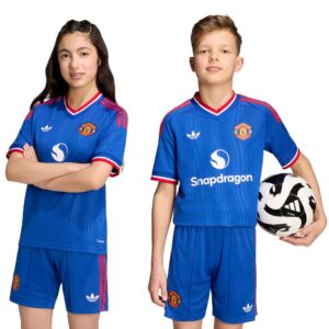 Manchester United adidas Away Shirt 2026-27 - Kids