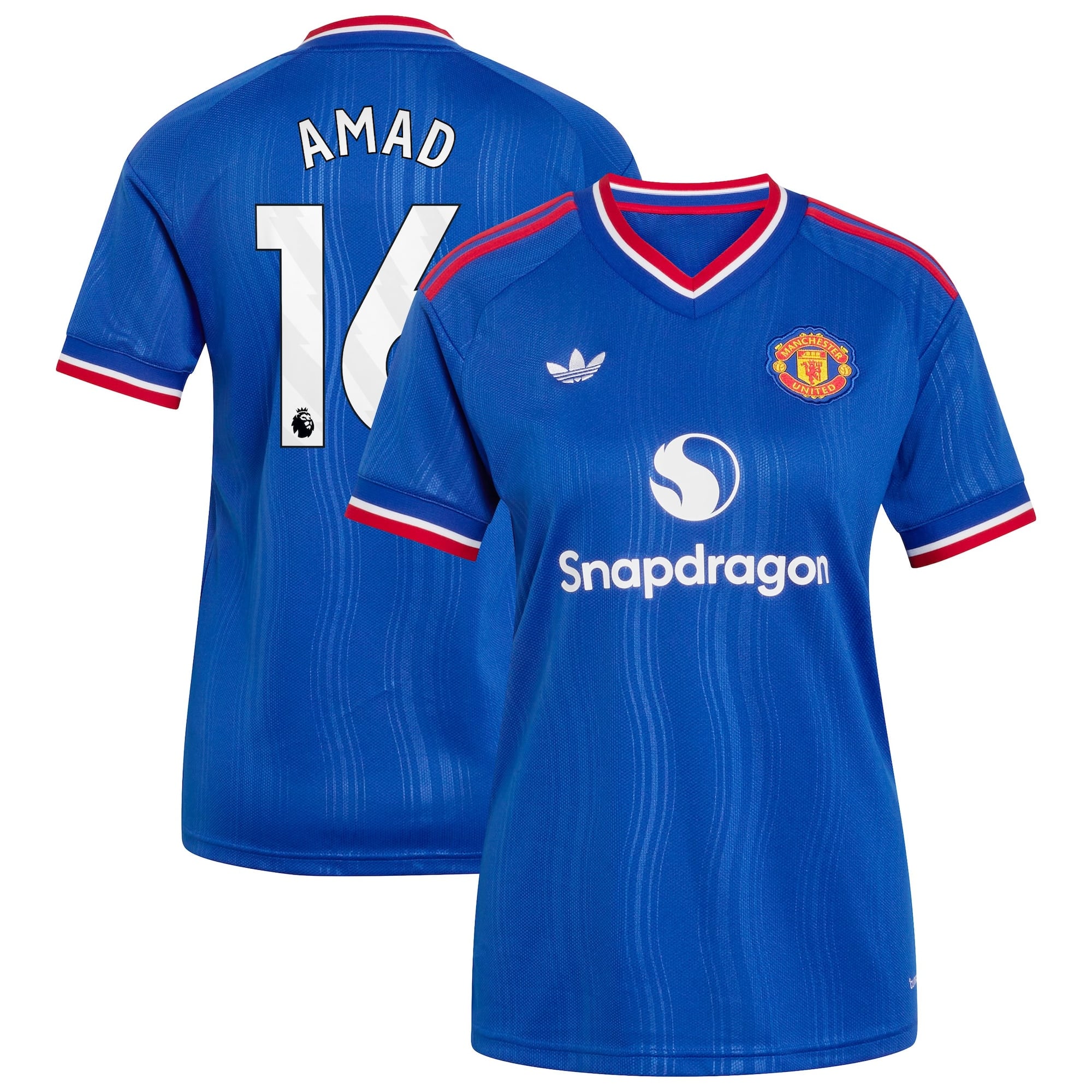 Manchester United adidas Away Shirt 2026-27 - Womens with Amad 16 printing