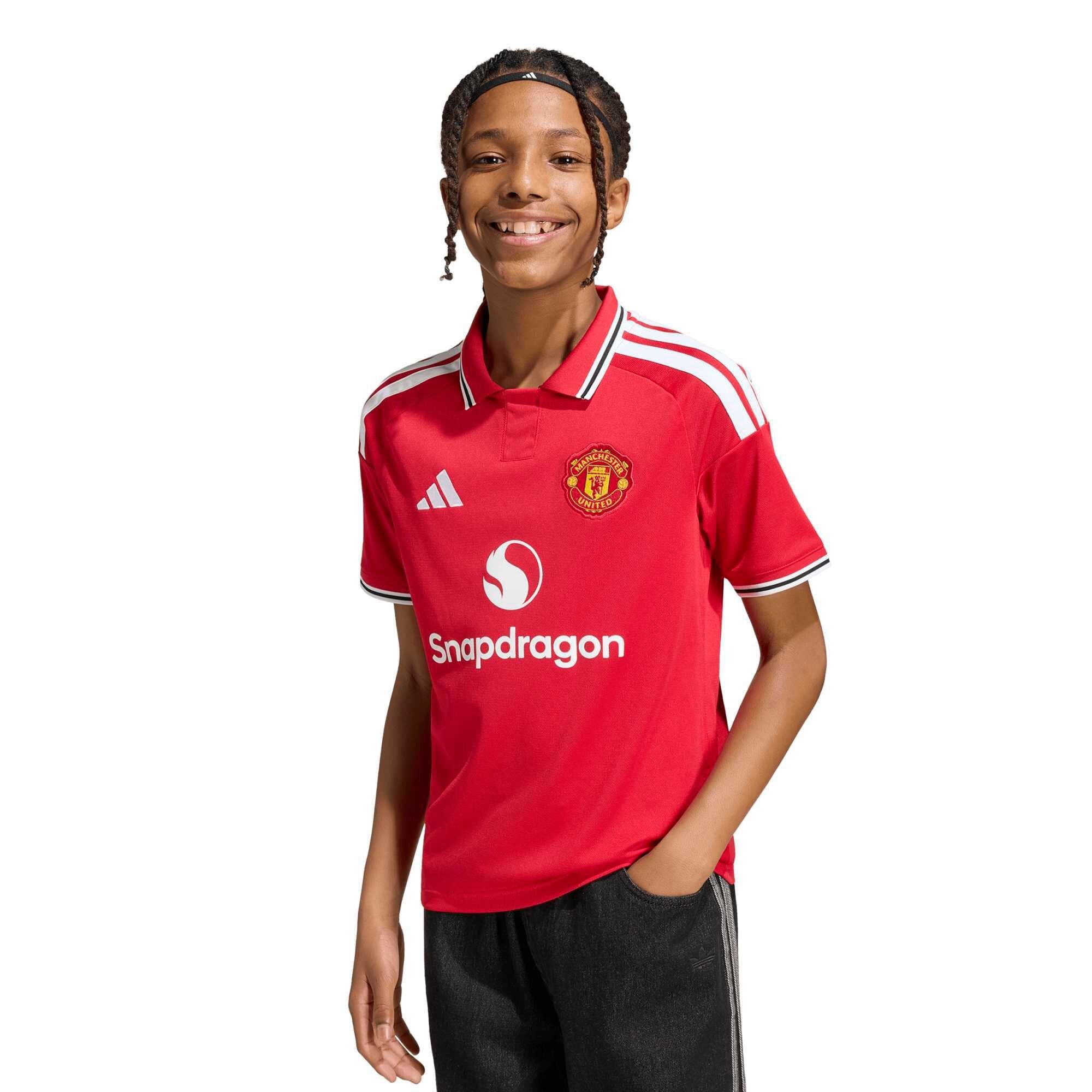 Manchester United adidas Home Shirt 2026-27 - Kids