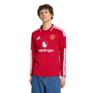 Manchester United adidas Home Shirt 2026-27 - Long Sleeve