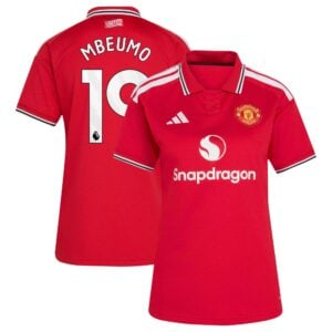 Manchester United adidas Home Shirt 2026-27 - Womens with Mbeumo 19 printing