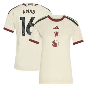 Manchester United adidas Third Shirt 2026-27 - Womens with Amad 16 printing