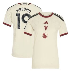 Manchester United adidas Third Shirt 2026-27 - Womens with Mbeumo 19 printing