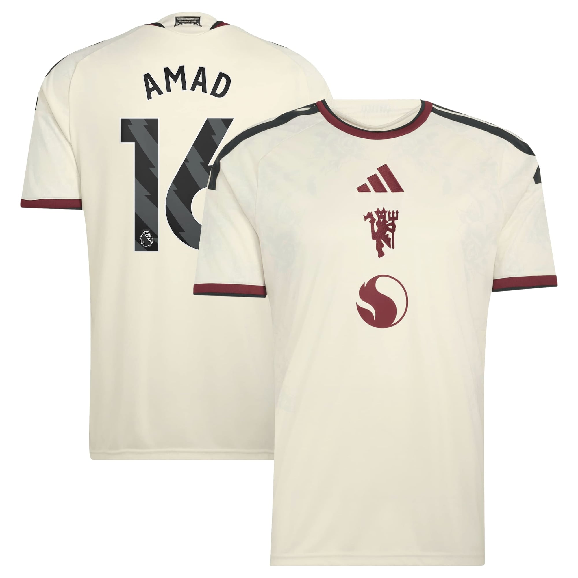 Manchester United adidas Third Shirt 2026-27 with Amad 16 printing