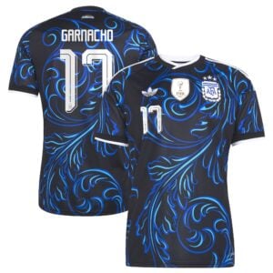 Argentina adidas Away Shirt 2026 with Garnacho 17 printing