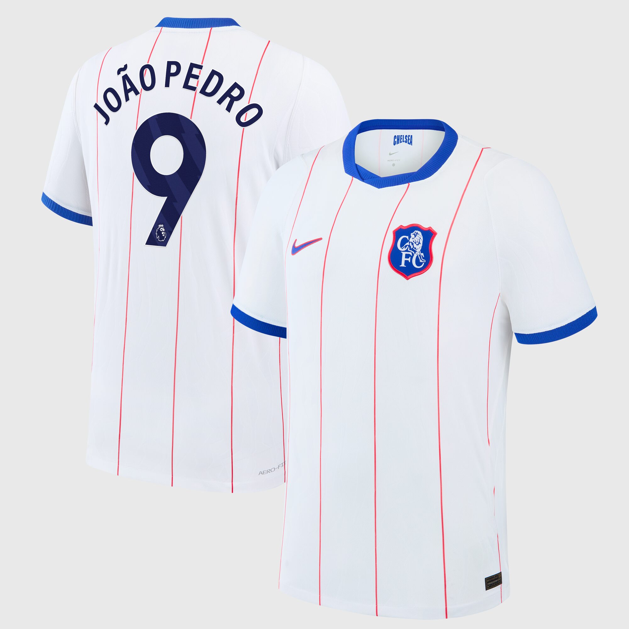 Chelsea Nike Third Aero-FIT Match Shirt 2026-27 with João Pedro 9 printing