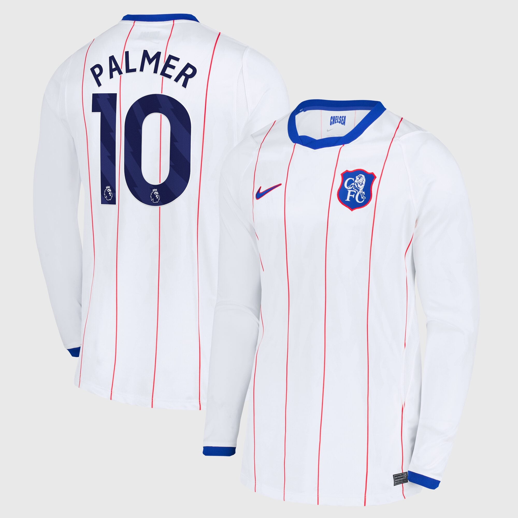 Chelsea Nike Third Stadium Long Sleeve Shirt 2026-27 with Palmer 10 printing