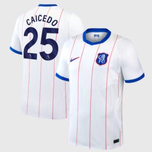 Chelsea Nike Third Stadium Shirt 2026-27 with Caicedo 25 printing