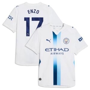Manchester City Puma Authentic Third Shirt 2026-27 with Enzo 17 printing