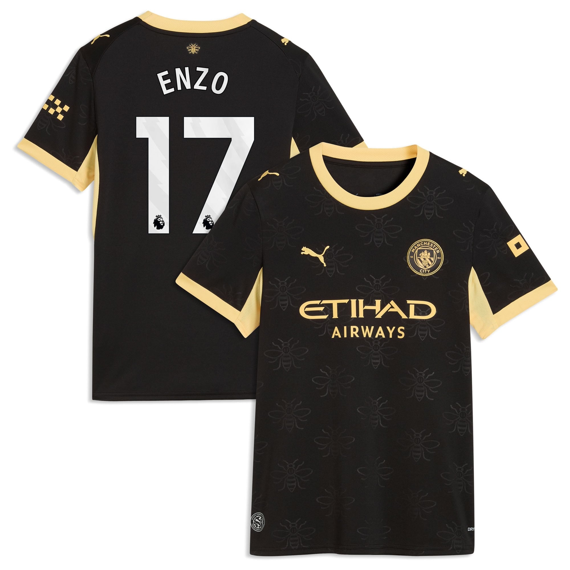 Manchester City Puma Away Shirt 2026-27 - Womens with Enzo 17 printing