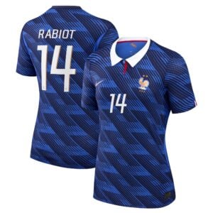 France Nike Home Aero-Fit Match Shirt 2026 - Womens with Rabiot 14 printing